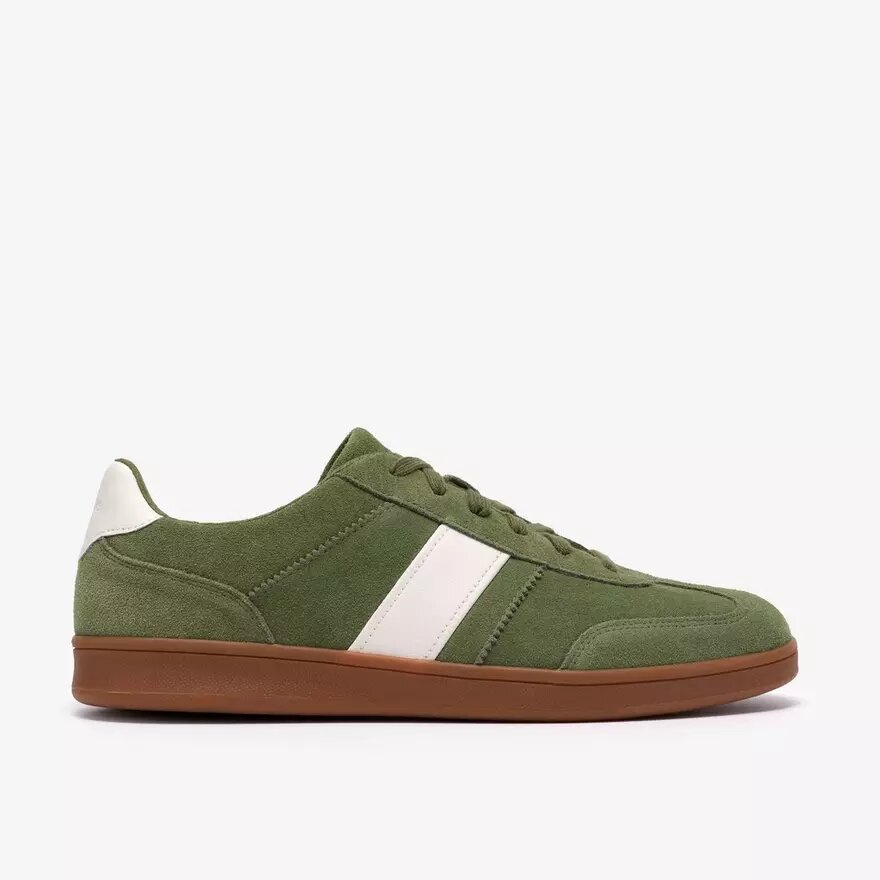 Mens Seco Speed Green Suede Sneakers Mens Seco Speed Green Suede Sneakers