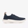 Mens Solevana Style Navy Sneakers