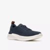 Mens Solevana Style Navy Sneakers