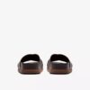 Mens Torford Cross Brown Leather Flat Slide Sandals