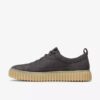 Mens Torhill Lace Dark Grey Nubuck Shoes