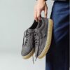 Mens Torhill Lace Dark Grey Nubuck Shoes