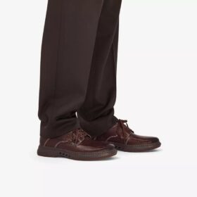 Mens Un Briley Lace Mahogany Leather Shoes| Clarks