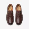 Mens Un Briley Lace Mahogany Leather Shoes| Clarks