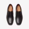 Mens Un Kendric Go Black Leather Loafer Shoes| Clarks