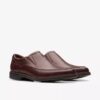Mens Un Kendric Go Mahogany Leather Loafer| Clarks