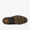 Mens Un Kendric Way Black Leather Oxford Shoes| Clarks