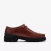 Mens Walla Yukoner Brown Leather Wallabees Mens Walla Yukoner Brown Leather Wallabees
