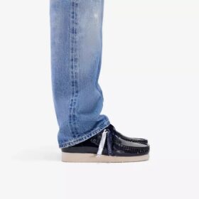 Mens Wallabee 2604 Navy Patent Wallabees