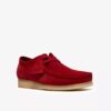 Mens Wallabee Deep Red Suede Mens Wallabee Deep Red Suede