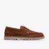 Mens Weltridge Moc Cola Suede Shoes