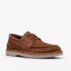 Mens Weltridge Moc Cola Suede Shoes