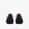 Mens Yukoner Penny Black Leather Loafers