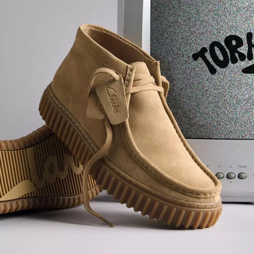 Torhill Hi Dark Sand Suede Ankle Boots Torhill Hi Dark Sand Suede Ankle Boots