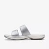 Women’s Breeze Maye Silver Flat Cloudsteppers™ Sandals