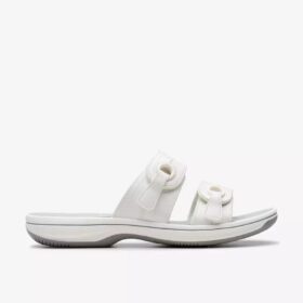 Women’s Breeze Maye White Cloudsteppers™  Slide Sandals