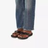 Women’s Breeze Reyna Black Patent Cloudsteppers™ Flip Flops