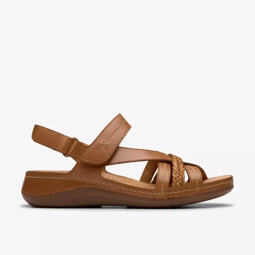 Women’s Cecily Strap Tan Combination Strappy Sandals Women’s Cecily Strap Tan Combination Strappy Sandals