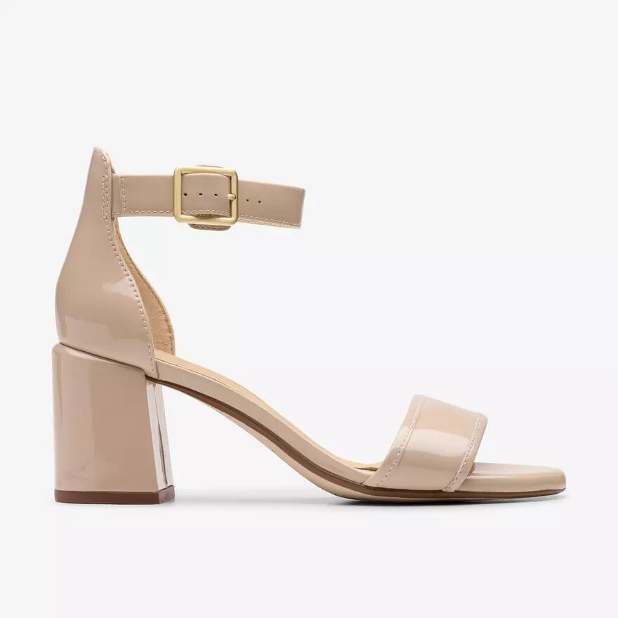 Women’s Ezoria Mae Sand Patent Heeled Sandals Women’s Ezoria Mae Sand Patent Heeled Sandals