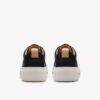 Women’s Hollyhock Walk Black Leather Sneakers
