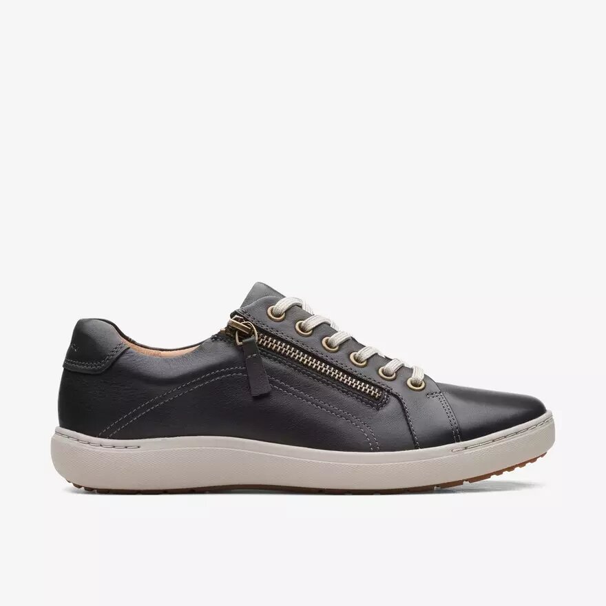 Women’s Nalle Lace Black Leather Sneakers Women’s Nalle Lace Black Leather Sneakers
