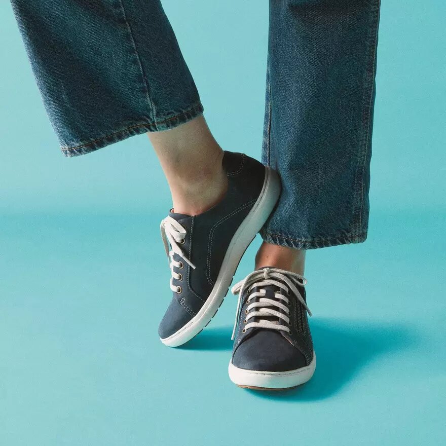 Women’s Nalle Lace Navy Nubuck Sneakers Women’s Nalle Lace Navy Nubuck Sneakers