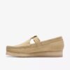 Women’s Wallabee T-Bar Maple Suede Moccasins