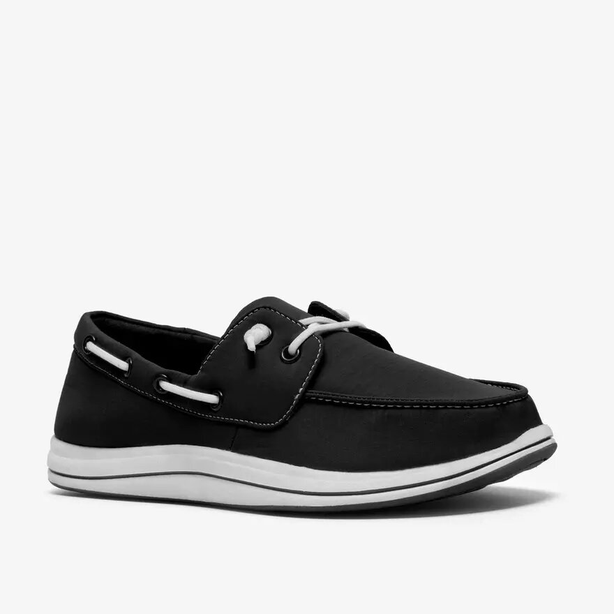 Womens Breeze Edge Black Slip-Ons Womens Breeze Edge Black Slip-Ons