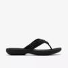 Womens Breeze Gem Black Flip Flop