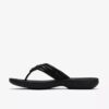 Womens Breeze Gem Black Flip Flop