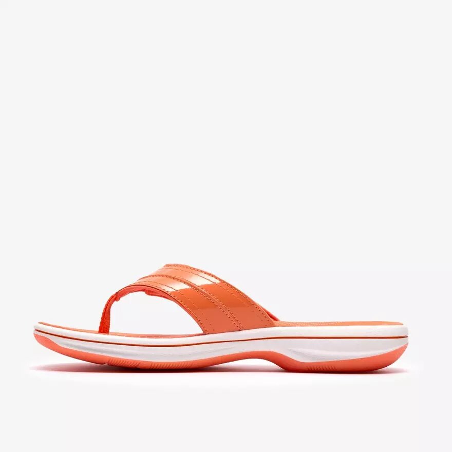 Womens Breeze Reyna Orange Flip Flop Womens Breeze Reyna Orange Flip Flop