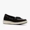 Womens Breezesky Bay Black Canvas Loafers Womens Breezesky Bay Black Canvas Loafers