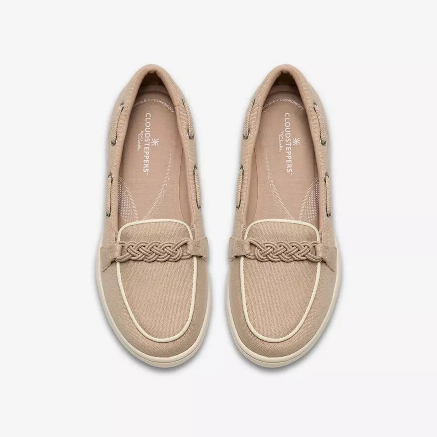Womens Breezesky Bay Sand Canvas Loafers Womens Breezesky Bay Sand Canvas Loafers