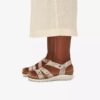 Womens  Calenne Clara Bronze Metallic Calenne Clara