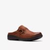 Womens Carleigh Viola British Tan Nubuck Clogs & Mules