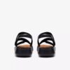 Womens Cecily Mix Black Combination Flat Sandal