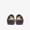 Womens Cecily Step Navy Nubuck Flat Sandals