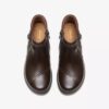 Womens Certina Joy Dark Brown Leather Ankle Boots