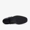 Womens Danyelle Wish Black Leather Ankle Boots