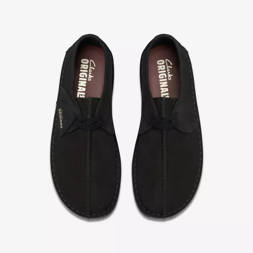Womens Desert Trek Black Suede Shoes Womens Desert Trek Black Suede Shoes