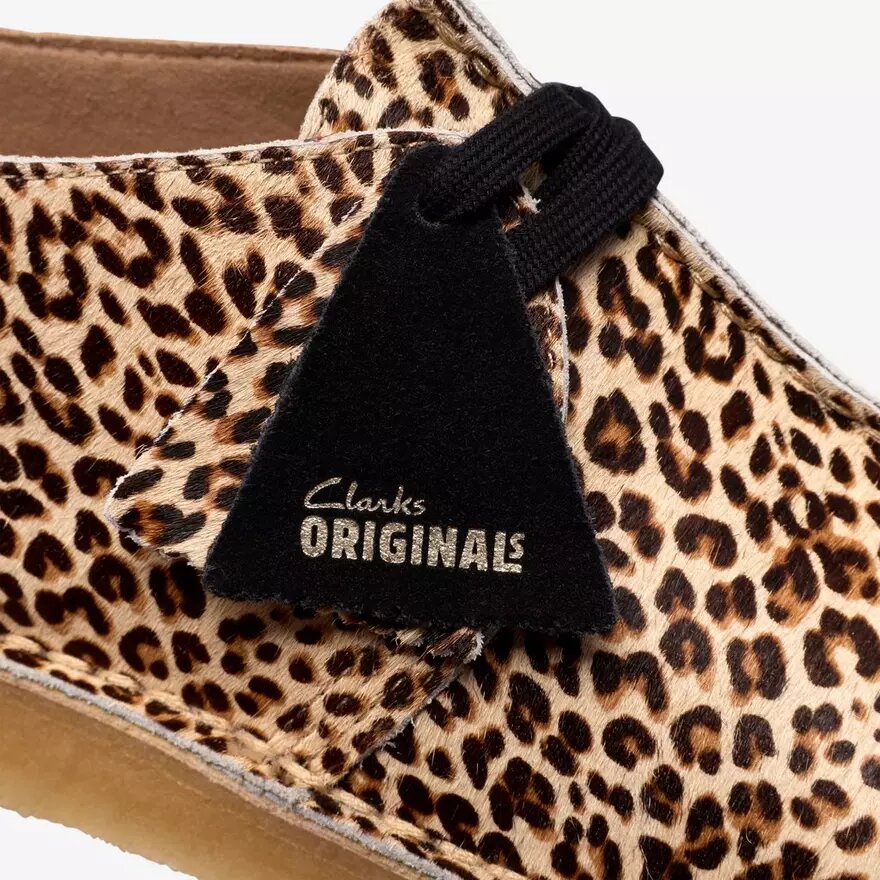 Womens Desert Trek Leopard Print Shoes Womens Desert Trek Leopard Print Shoes