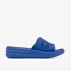Womens Drift Floral Blue Wedges