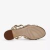 Womens Ezoria Strap Soft Gold Strappy Sandals