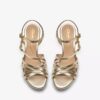 Womens Ezoria Strap Soft Gold Strappy Sandals