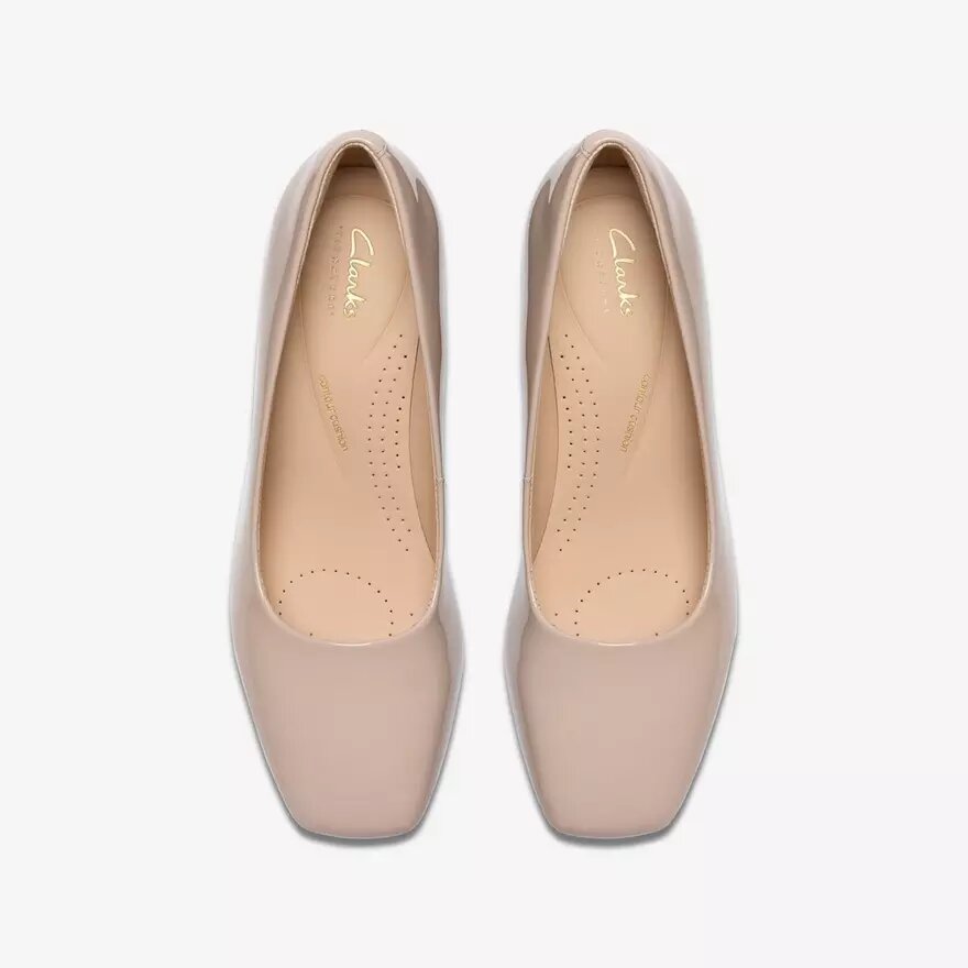 Womens Fernie Court Sand Patent Court Shoes Us Womens Fernie Court Sand Patent Court Shoes Us