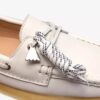 Womens Godney Boat White Grain Leather Boat Shoes Womens Godney Boat White Grain Leather Boat Shoes