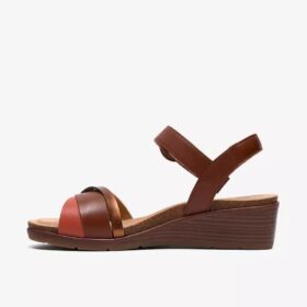 Womens Kacha Twist Rust Wedges