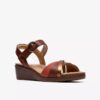 Womens Kacha Twist Rust Wedges