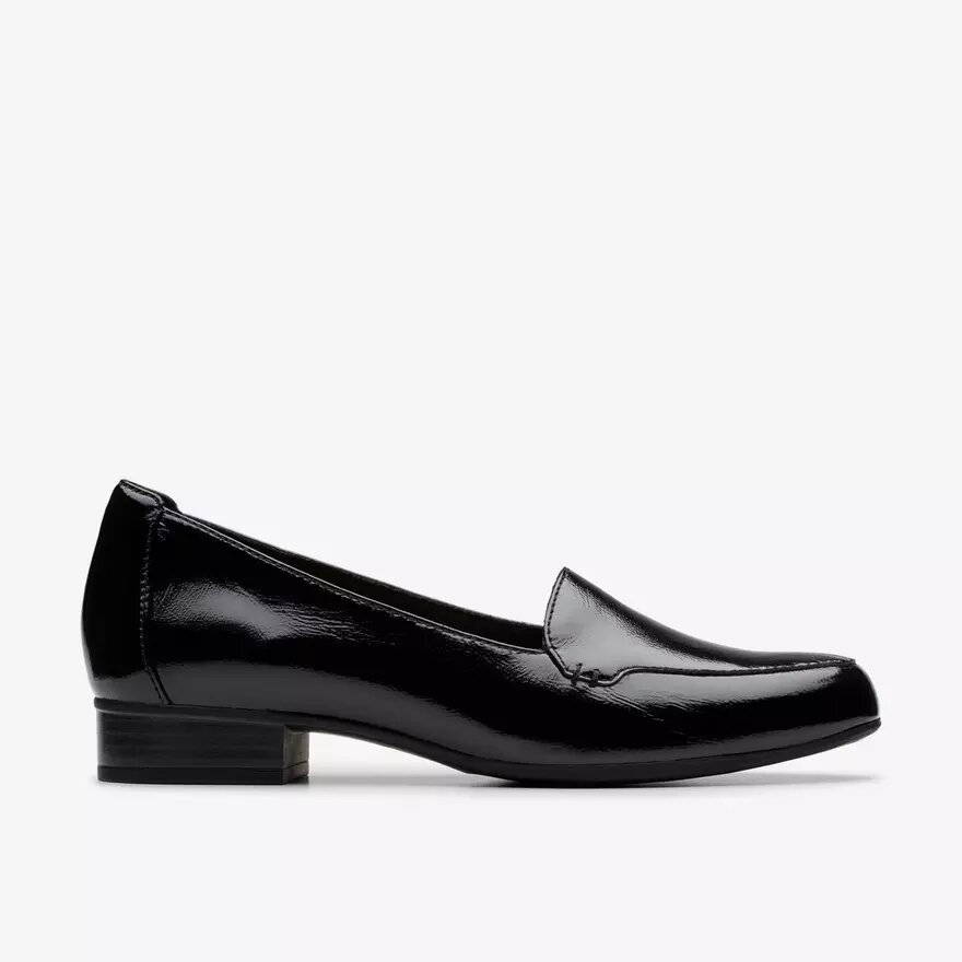 Womens Krystine Lily Black Patent Slip-Ons Womens Krystine Lily Black Patent Slip-Ons