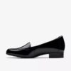 Womens Krystine Lily Black Patent Slip-Ons Womens Krystine Lily Black Patent Slip-Ons